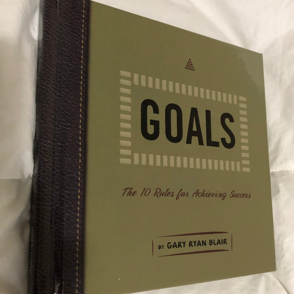 Hardcover book Goals, 10 Rules for Achieving Success